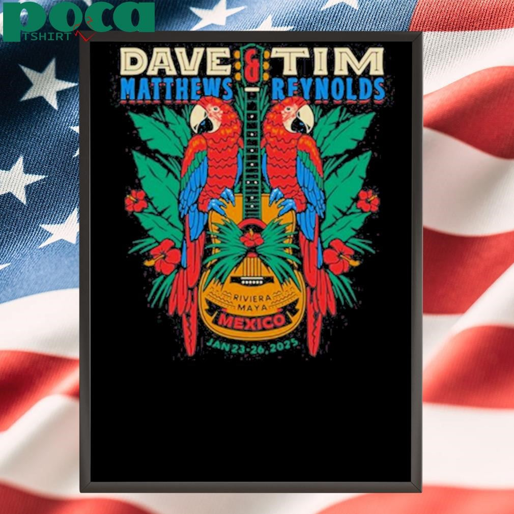 Dave Matthews Band & Tim Reynolds Live Concert At Moon Palace Riviera Maya January 2025 Shirt