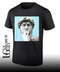 David Head Sculpture Tongue Out shirt