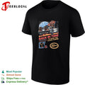 DeLorean car back in time to save the clock tower shirt