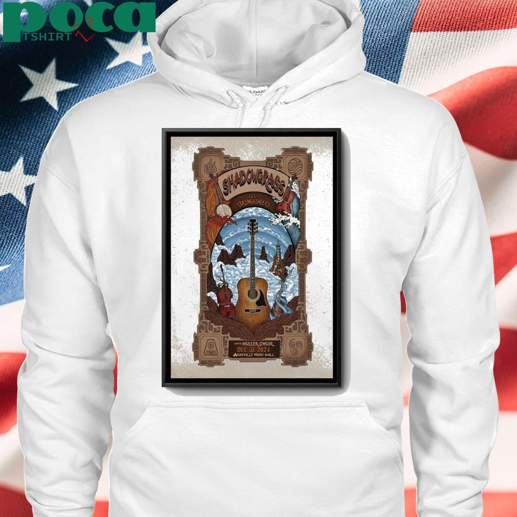 December 31, 2024 Shadowgrass Tour Asheville, NC Poster shirt