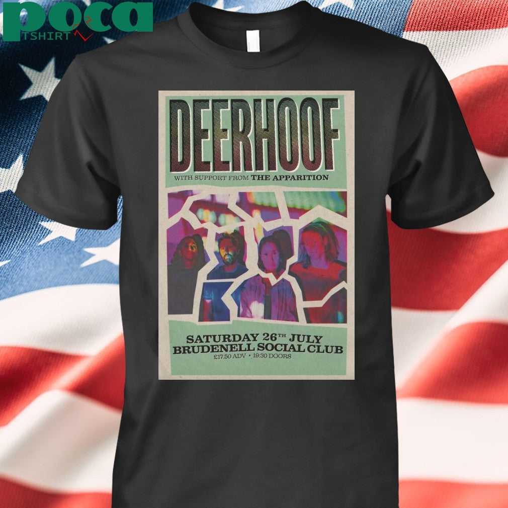 Deerhoof Jul 26 2025 Brudenell Social Club In Leeds UK Poster T-shirt