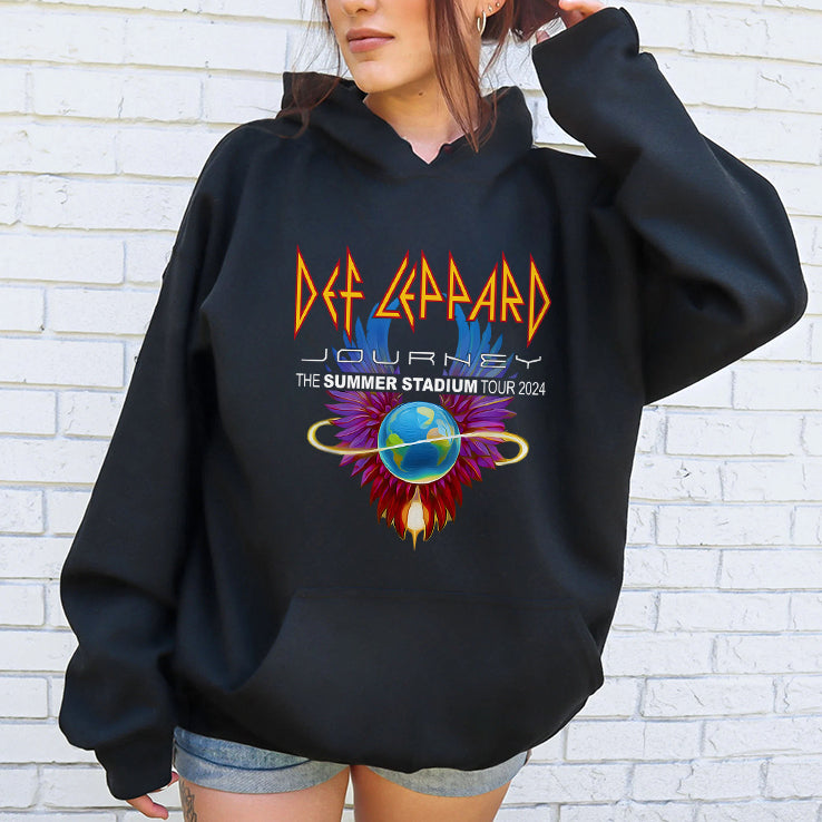 Def Leppard And Journey The Summer Stadium Tour 2024 Shirt
