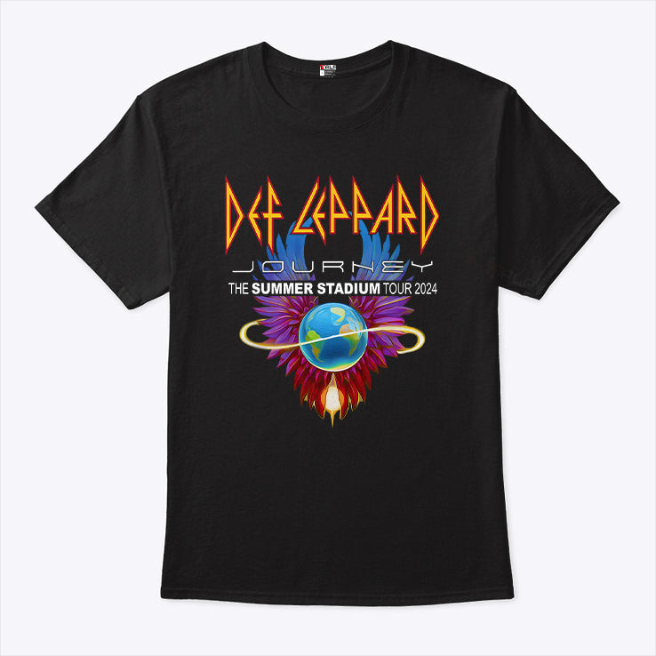 Def Leppard And Journey The Summer Stadium Tour 2024 Shirt