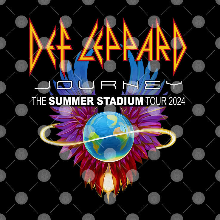 Def Leppard And Journey The Summer Stadium Tour 2024 Shirt