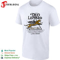 Def Leppard Rock of Ages Live 2026 tour Rattvik Helsinki Zurich Dessel Dortmund shirt