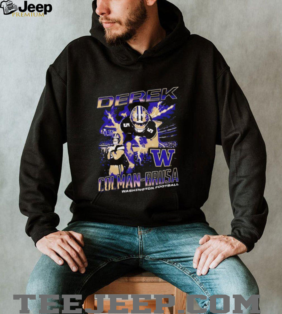Derek Colman Brusa Washington Huskies vintage shirt