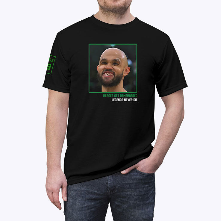 Derrick White Heroes Get Remembered Legends Never Die T Shirt
