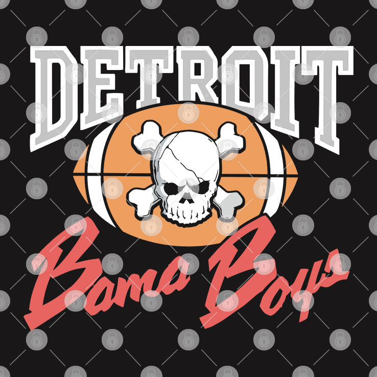 Detroit Bama Boys T Shirt