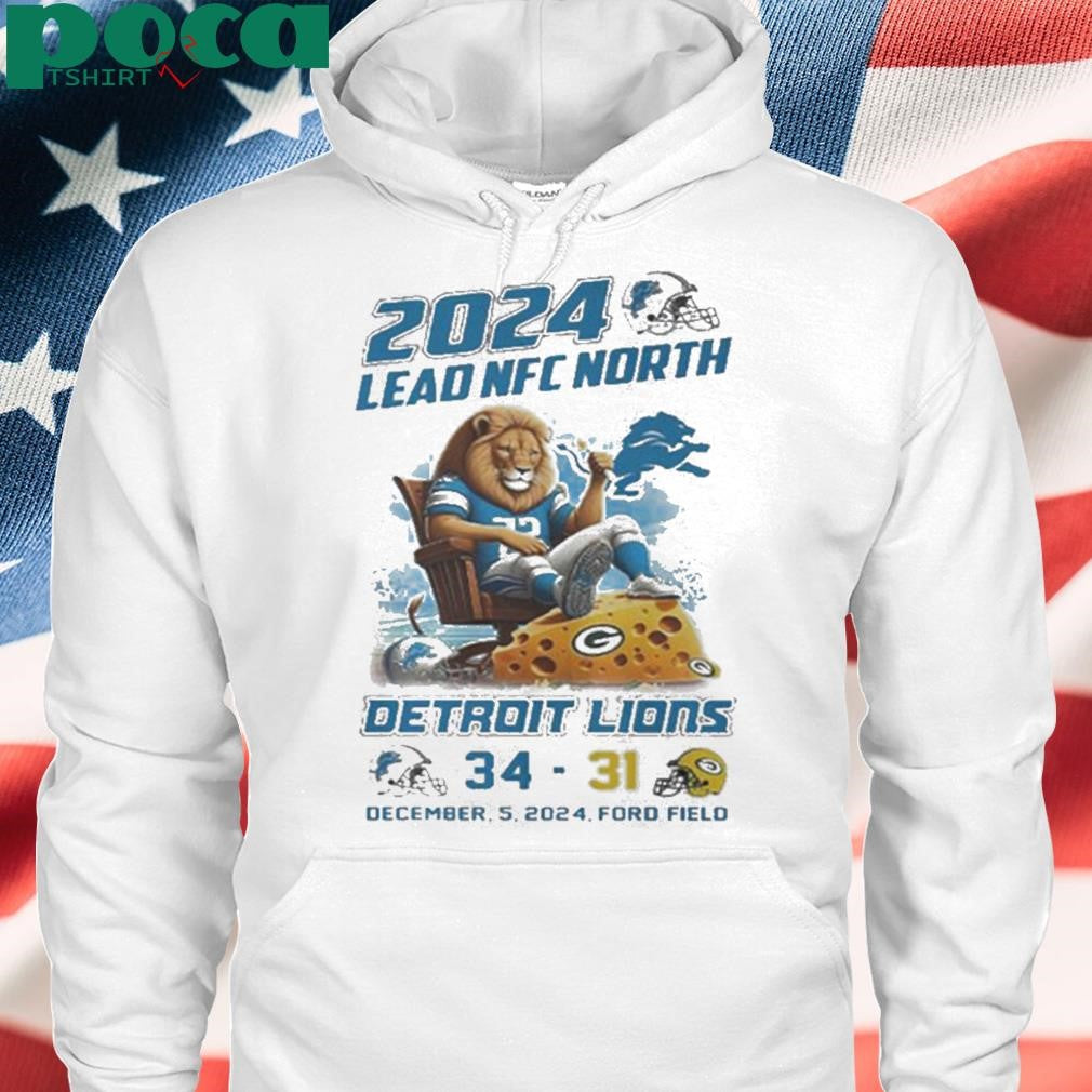 Detroit Lions 2024 Lead NFC North Champions Shirt