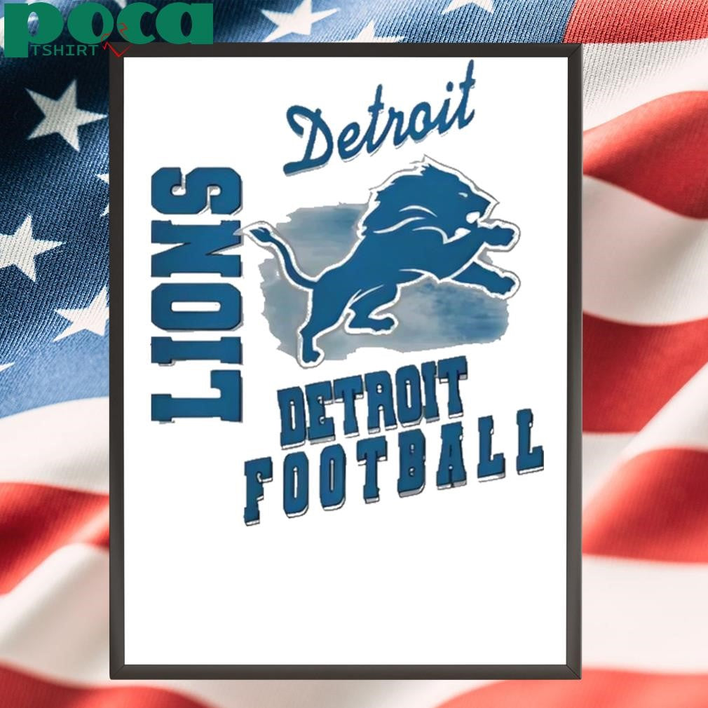 Detroit Lions Detroit Football Logo Shirt