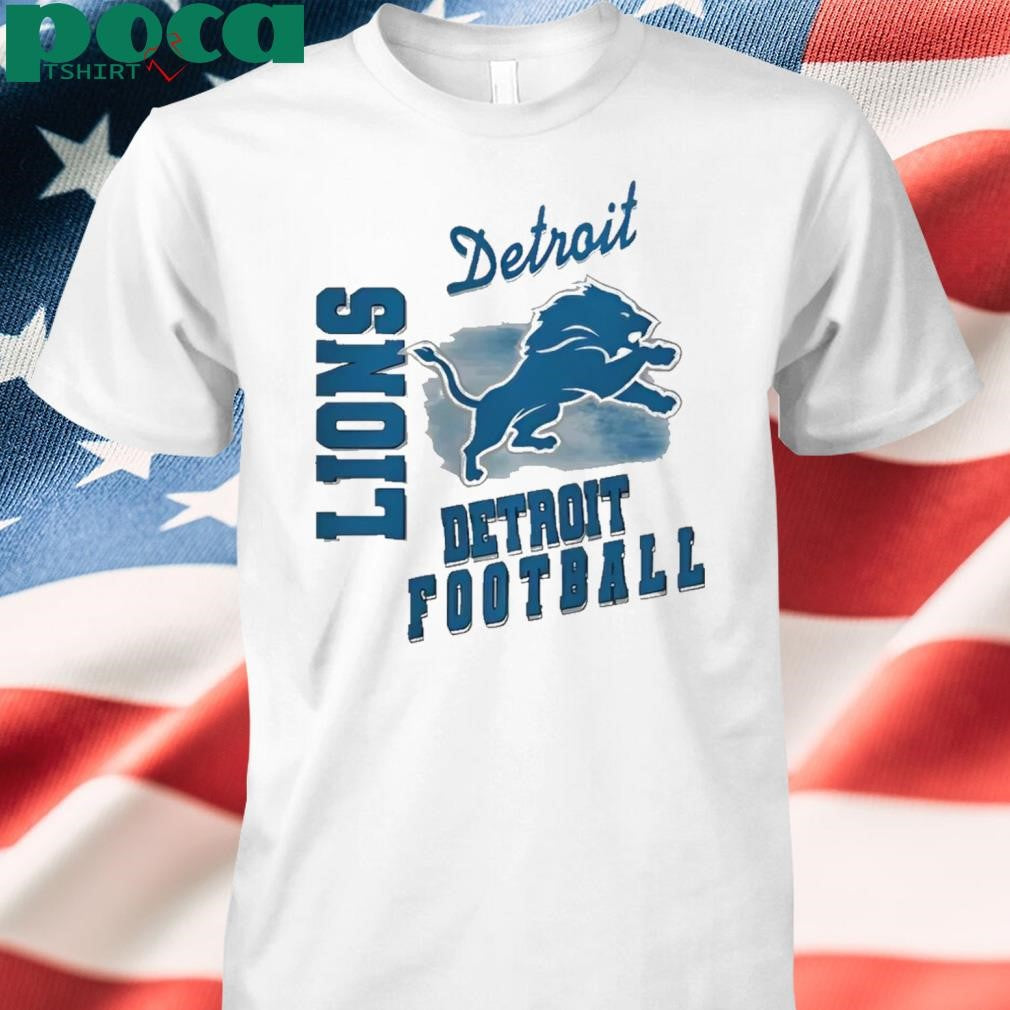 Detroit Lions Detroit Football Logo Shirt
