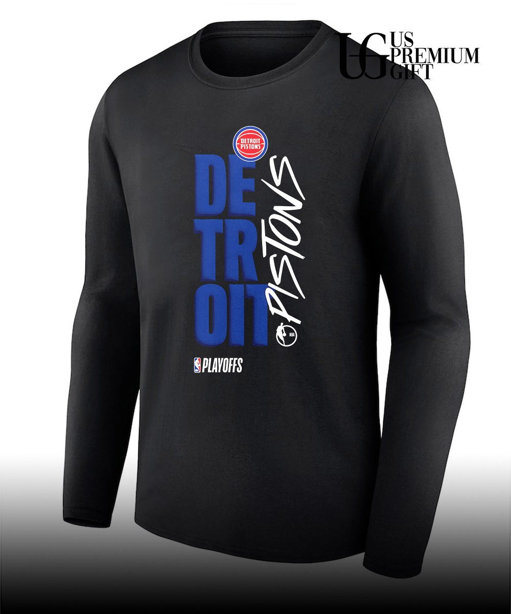 Detroit Pistons basketball 2026 NBA Playoff logo shirt
