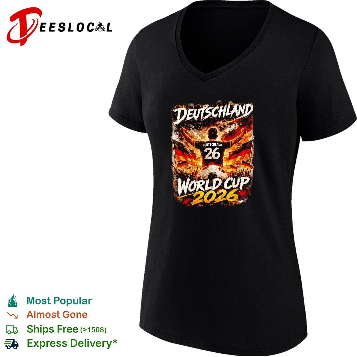 Deutschland World Cup 2026 soccer legend shirt