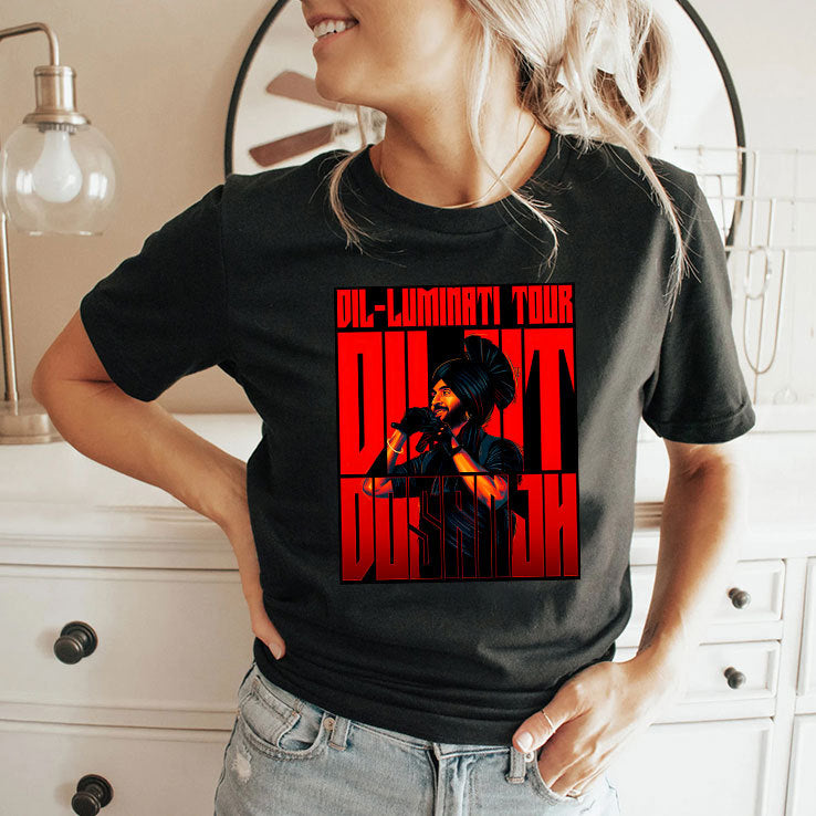 Dil-Luminati Tour Diljit Goat Vibe Punjabi Singer Dosanjh T Shirt