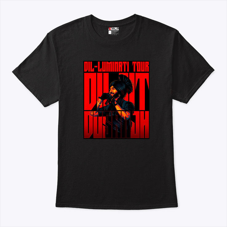 Dil-Luminati Tour Diljit Goat Vibe Punjabi Singer Dosanjh T Shirt