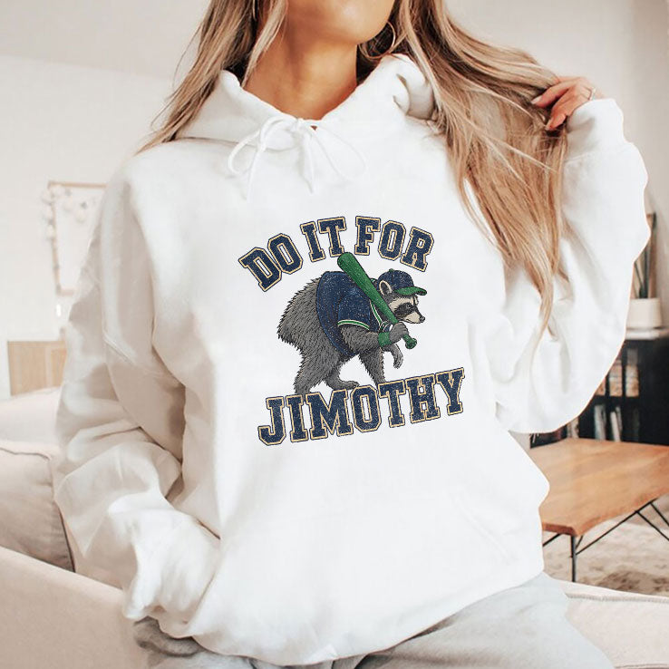 Do It For Jimothy Viral Seattle Raccoon Baseball T Shirt
