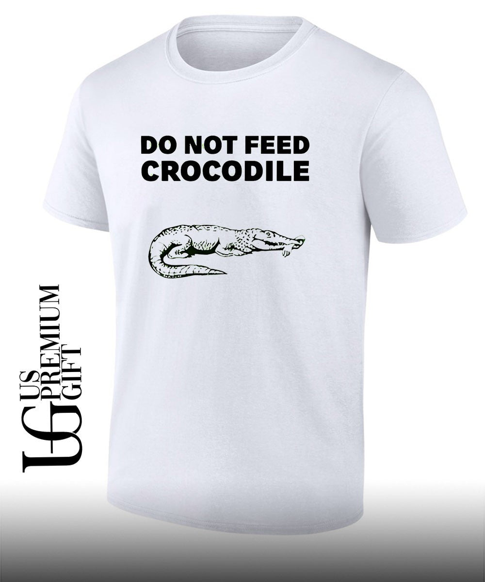 Do Not Feed Crocodile shirt