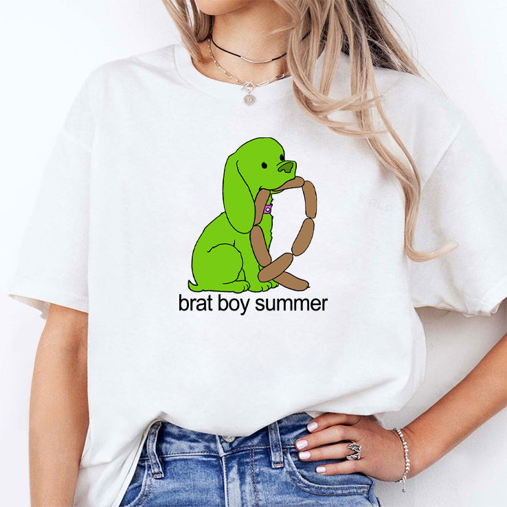 Dog Brat Boy Summer T Shirt