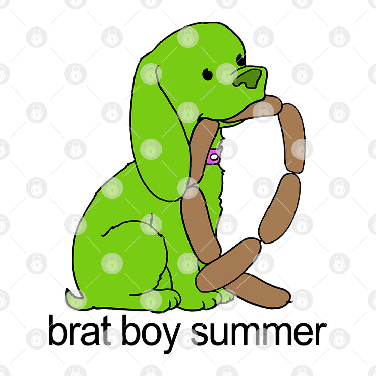 Dog Brat Boy Summer T Shirt