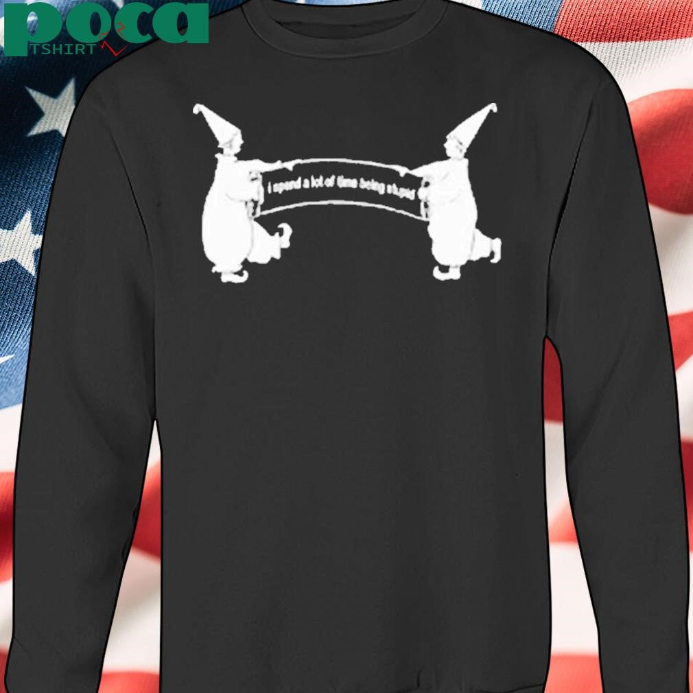 Dogecore I Spend A Lot Of Time Being Stupid Shirt