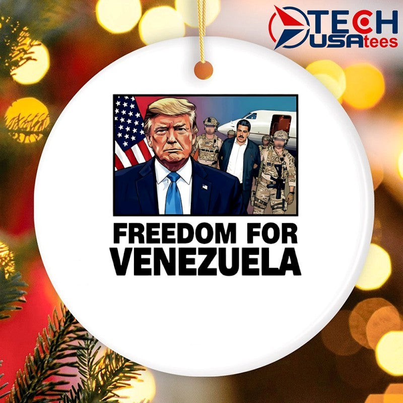 Donald Trump 2026 Operation Absolute Resolve Freedom for Venezuela shirt