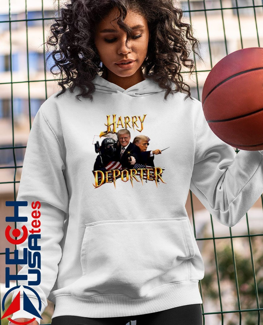 Donald Trump Harry Deporter parody shirt