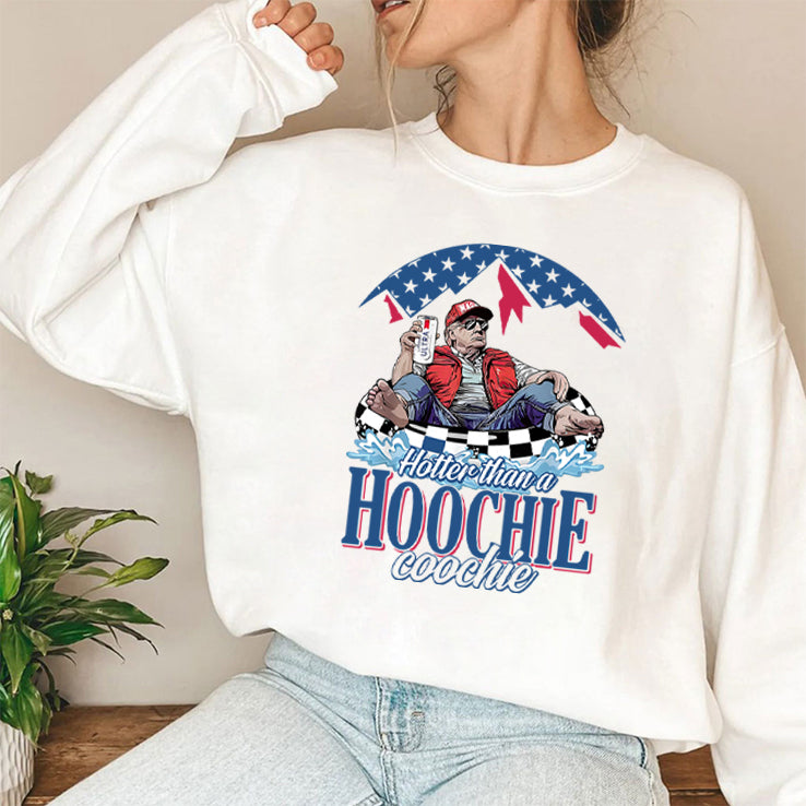 Donald Trump Summertime Hotter Than A Hoochie Coochie Shirt
