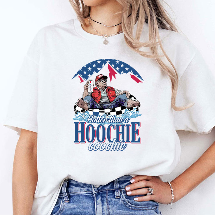 Donald Trump Summertime Hotter Than A Hoochie Coochie Shirt
