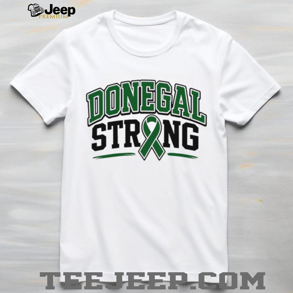 Donegal Strong Green Ribbon Awareness Support Graphic T Shirt