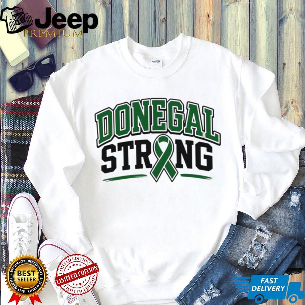 Donegal Strong Green Ribbon Awareness Support Graphic T Shirt