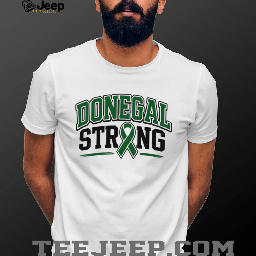Donegal Strong Green Ribbon Awareness Support Graphic T Shirt