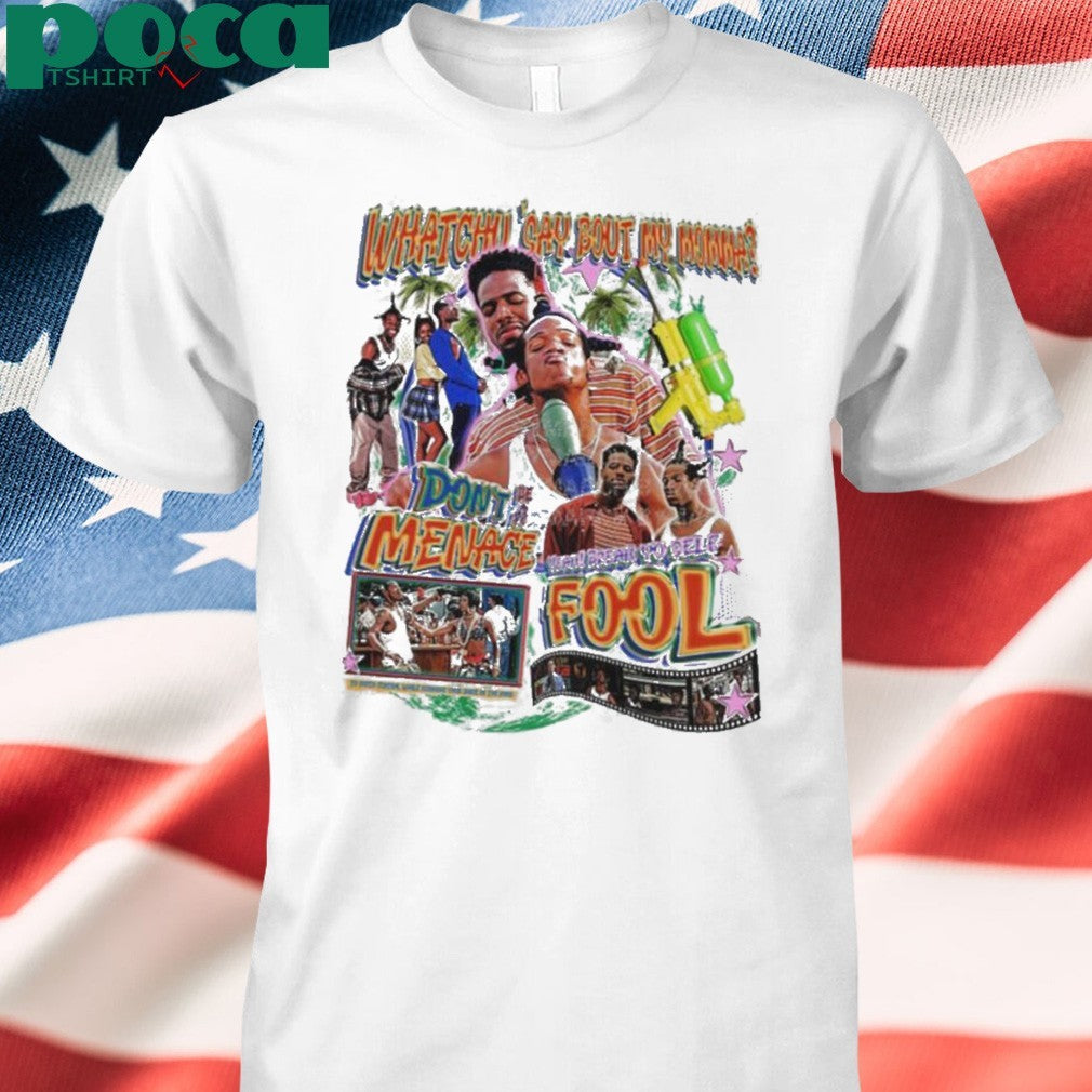 Don’t Be a Menace Movie Parody Graphic shirt