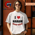 Dr Gumnaam I Love Haram Bacon shirt