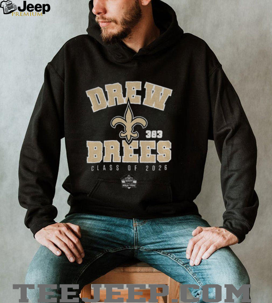 Drew Brees Saints Class of 2026 Enshrinee shirt