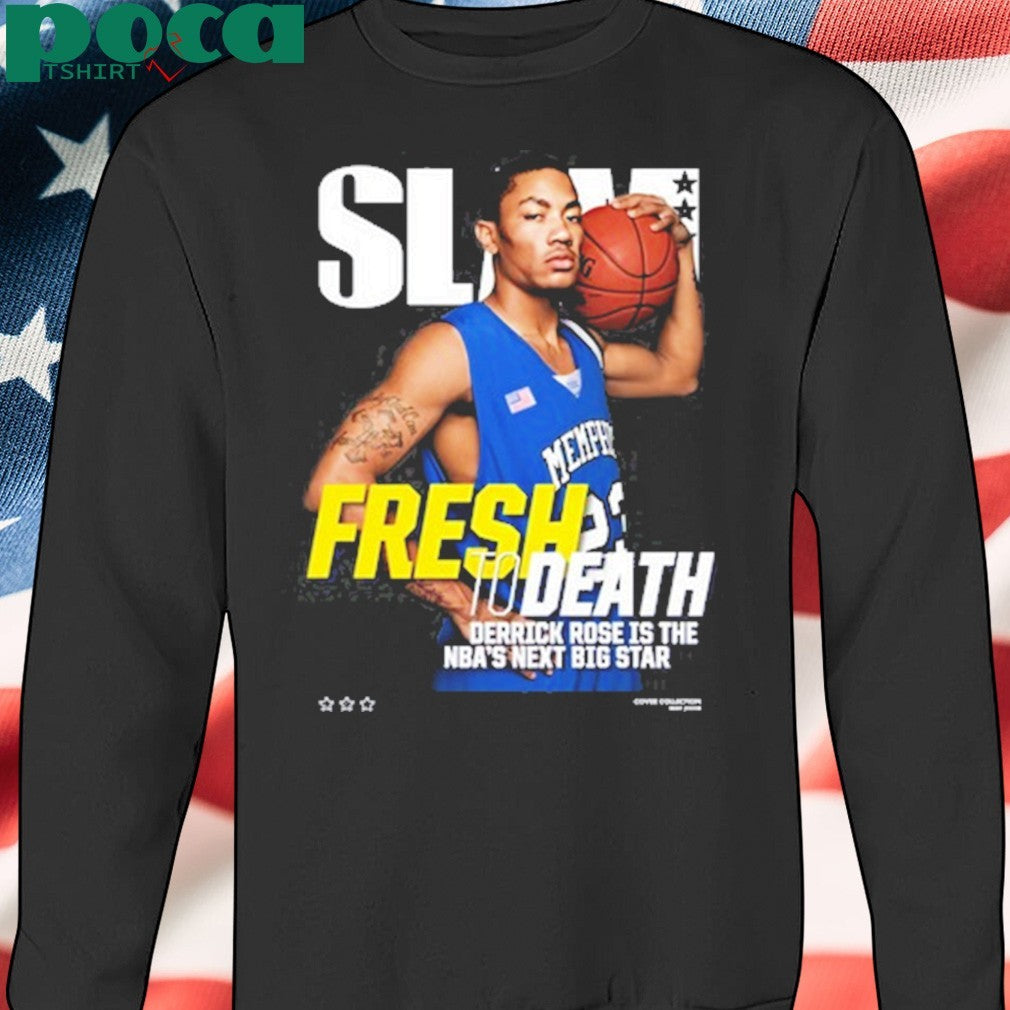 Drose’s 2008 Slam Cover Ahead Of ‘Derrick Rose Night’ In Chicago Tee T-Shirt