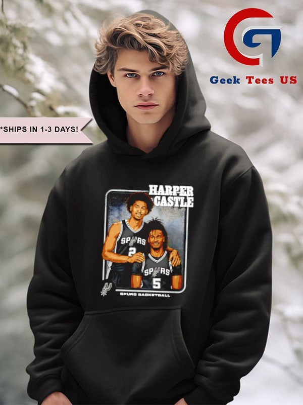 Dylan Harper and Stephon Castle San Antonio Spurs Step Brothers 2026 shirt