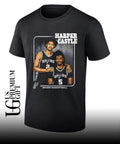 Dylan Harper and Stephon Castle San Antonio Spurs Step Brothers 2026 T-shirt
