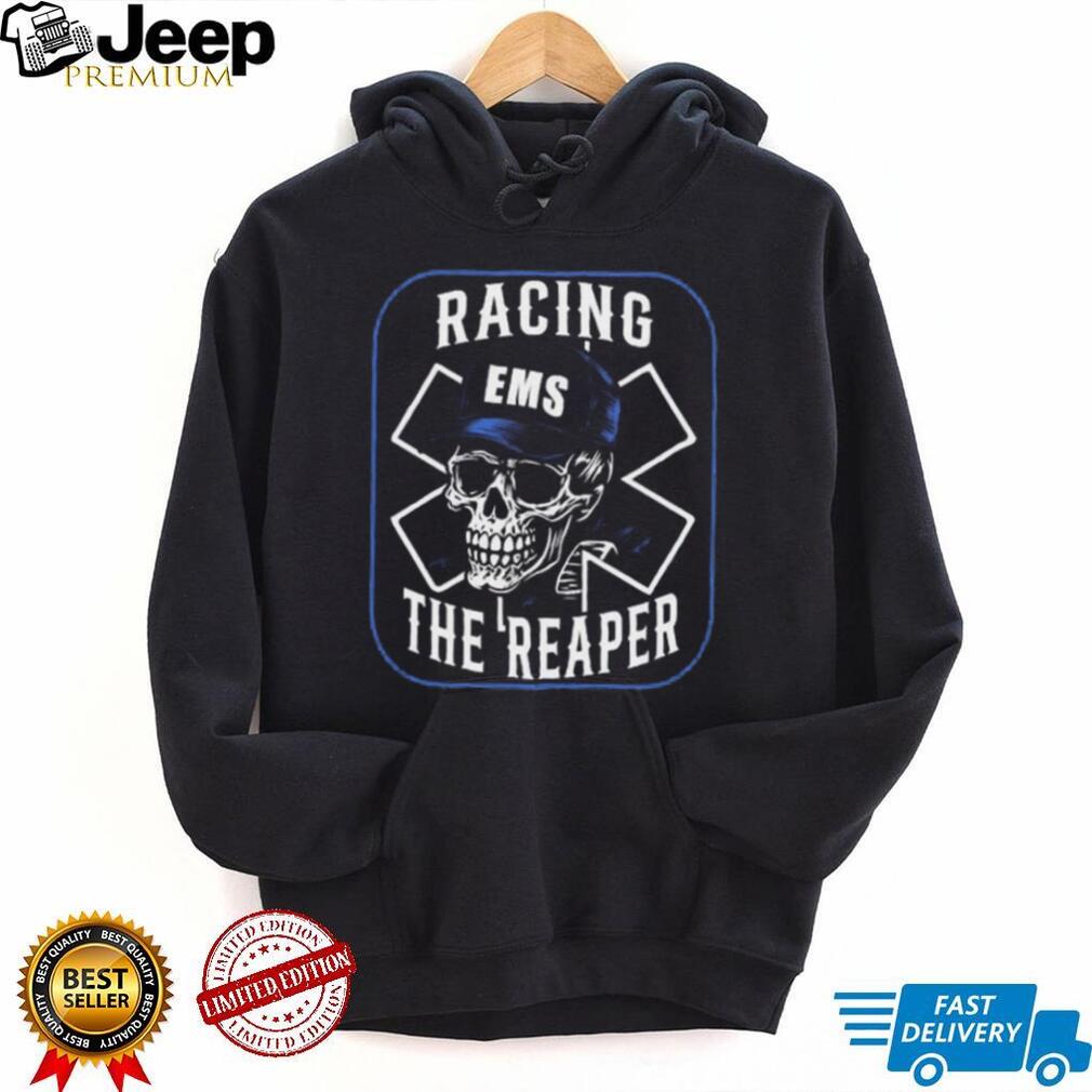 EMS Racing The Reaper Skeleton Medic Star of Life Shirt
