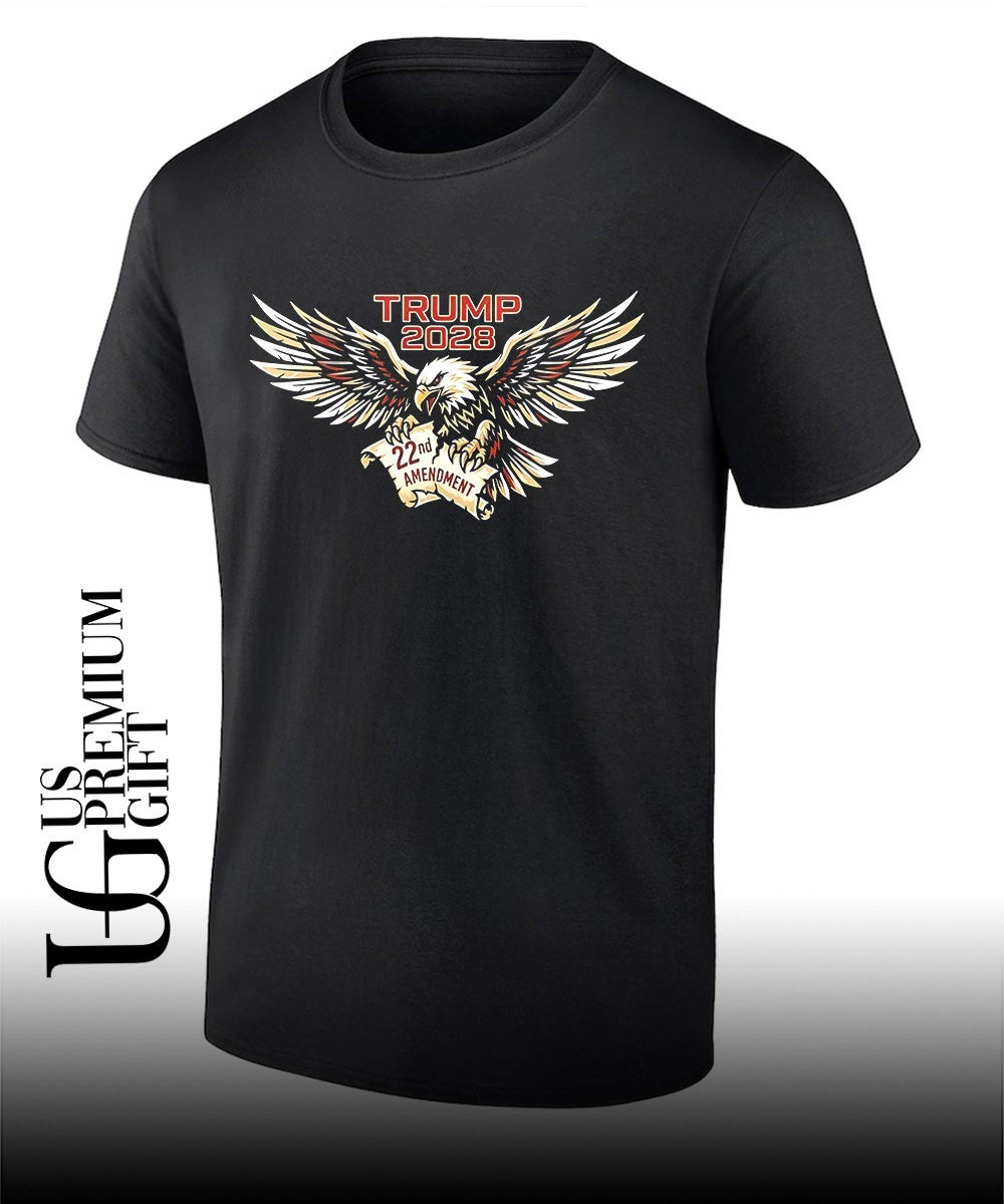 Eagle US Trump 2028 22nd Amendment shirt