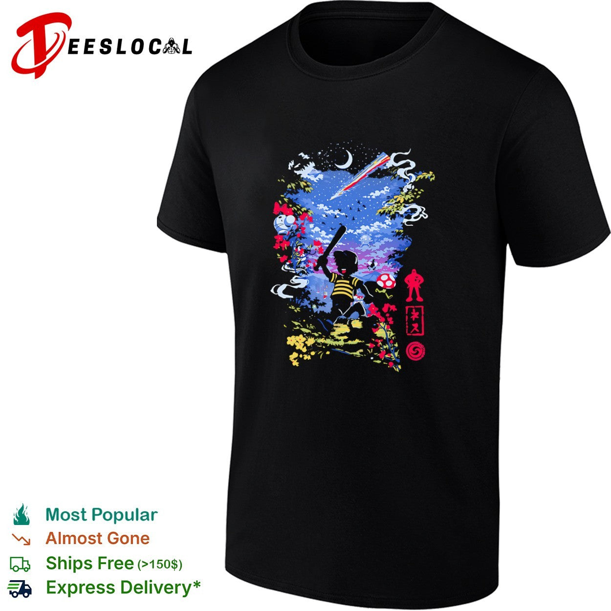 EarthBound Eagleland Meteorite shirt