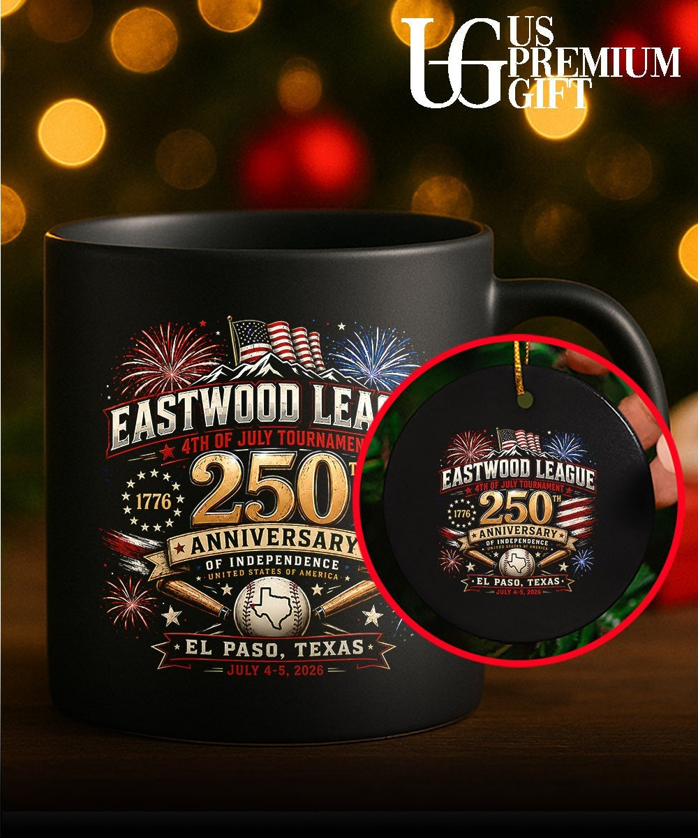 Eastwood League 4th of July Tournament 250th Anniversary of Independence shirt
