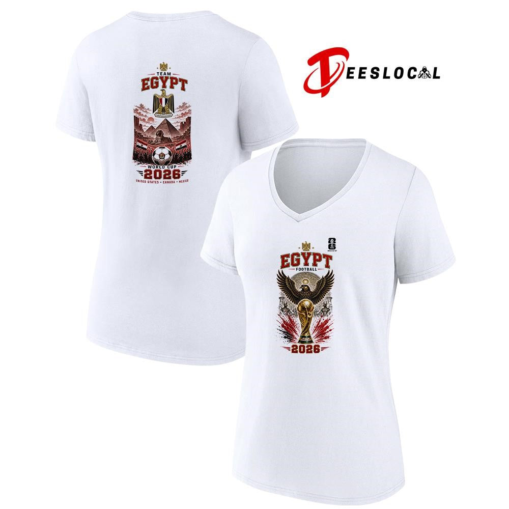 Egypt World Cup trophy graphic shirt