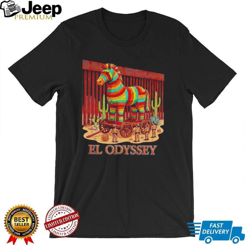 El Odyssey Trojan Horse Border Patrol Pinata shirt