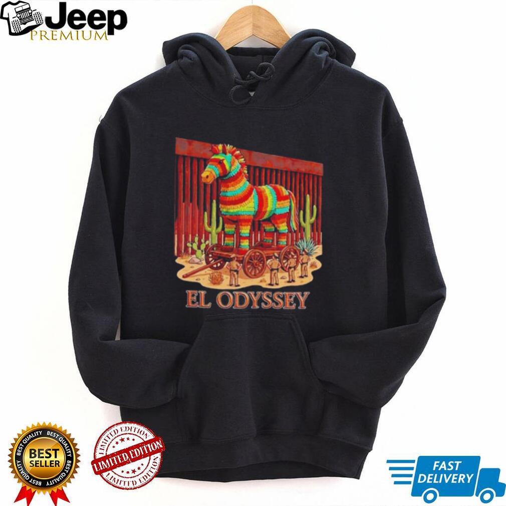 El Odyssey Trojan Horse Border Patrol Pinata shirt