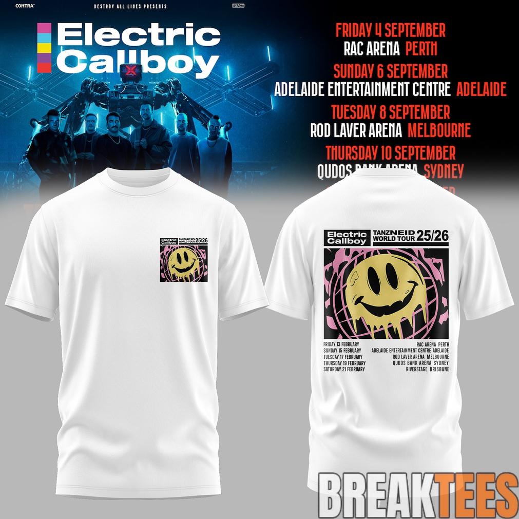 Electric Callboy TANZNEID World Tour 2026 Limited T-Shirt