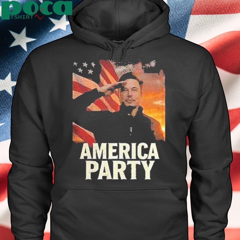 Elon Musk America Party Shirt