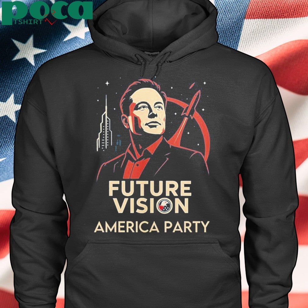 Elon Musk America Party x Future Vision T-Shirt