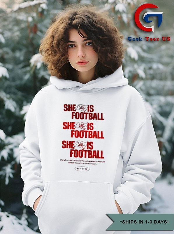 Emeka Egbuka Buccaneers She is Football Est 2025 shirt