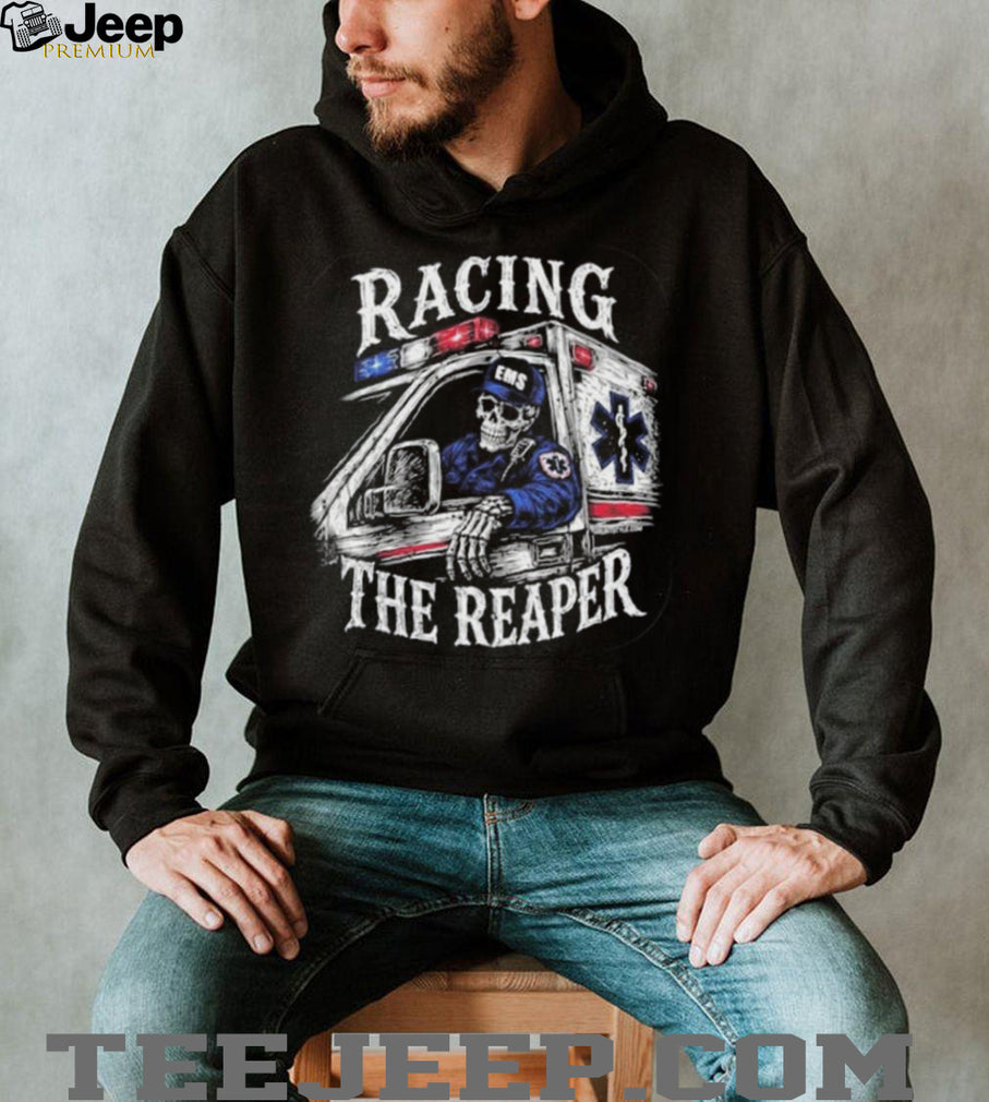 Emergency Medical Services Racing The Reaper Ambulance Shirt