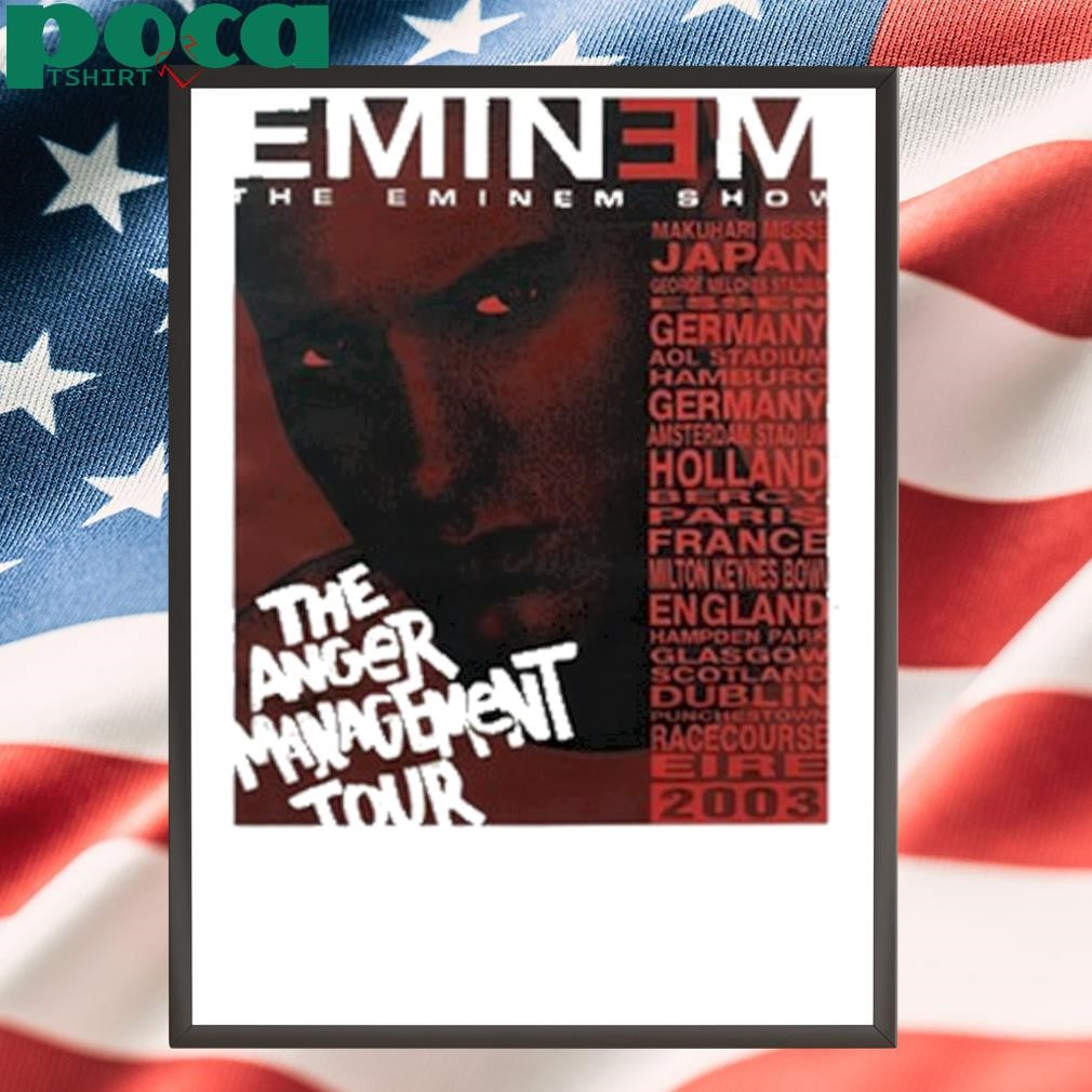 Eminem The Anger Management Tour 2003 2025 shirt